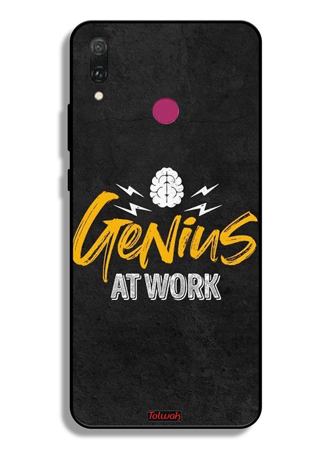 Tolwak Huawei Y9 (2019) Protective Case Cover Genius At Work - Image 2