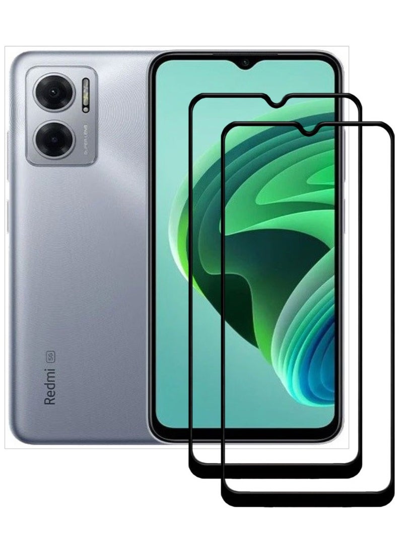 ACLIX 2 Pieces Antistatic ESD Dustproof Premium Quality High Definition Tempered Glass Screen Protector Designed For Xiaomi Redmi Note 11E - Image 1