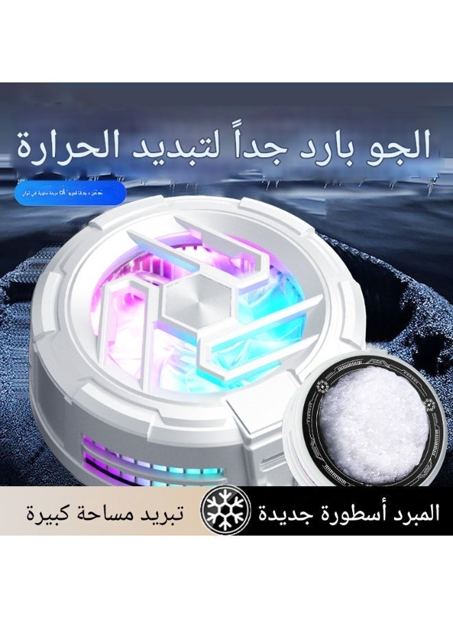 الطراز الأسود - مبرد الهاتف شبه الموصل البارد، مع مشبك خلفي مغناطيسي، طاقة عالية، مناسب لجميع الهواتف - Image 4