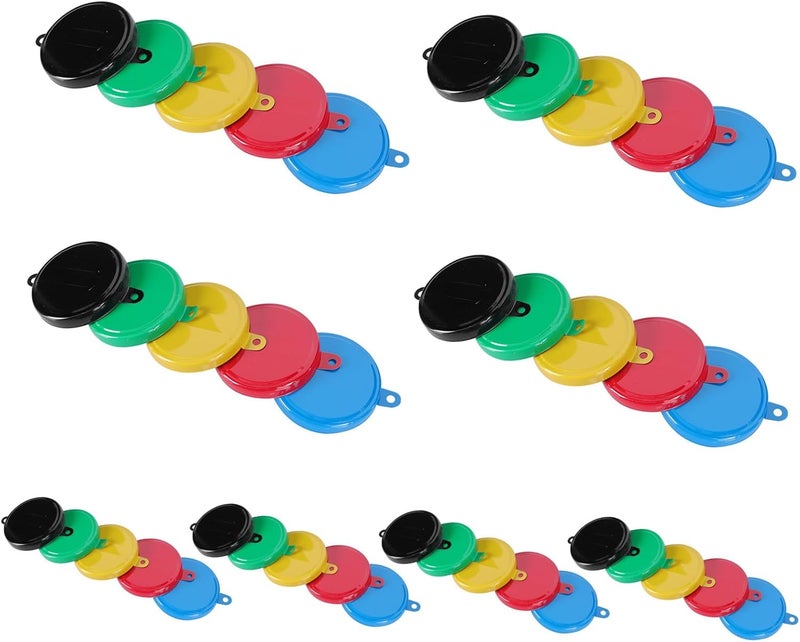 40pcs Iron Bucket Seal Covers Drum Lids for Barrels Rain and Leak Protection Easy to Install with Smooth Finish - Image 1