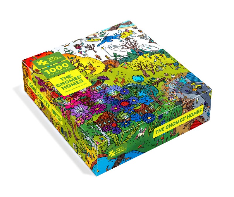 Magic Puzzle Company Magic Puzzles 3-Pack â€¢ Series Three â€¢ The Secret Soup, The Puzzled Patron, & The Gnomes' Homes â€¢ 1000 Piece Jigsaw Puzzles from The Magic Puzzle Company - Image 4