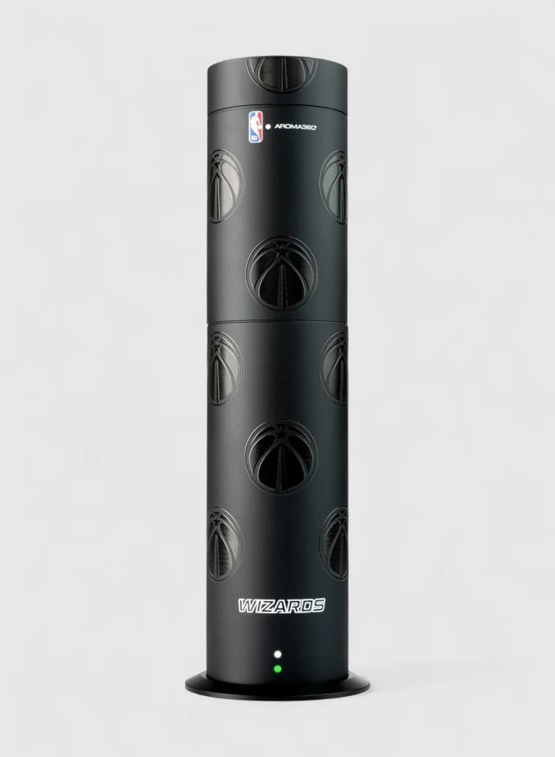 x NBA - Washington Wizards Diffuser for Essential Oils - Cold-Air Diffusion - 600 sq.ft. Coverage - Waterless Air Diffuser for Home, Office and Business
