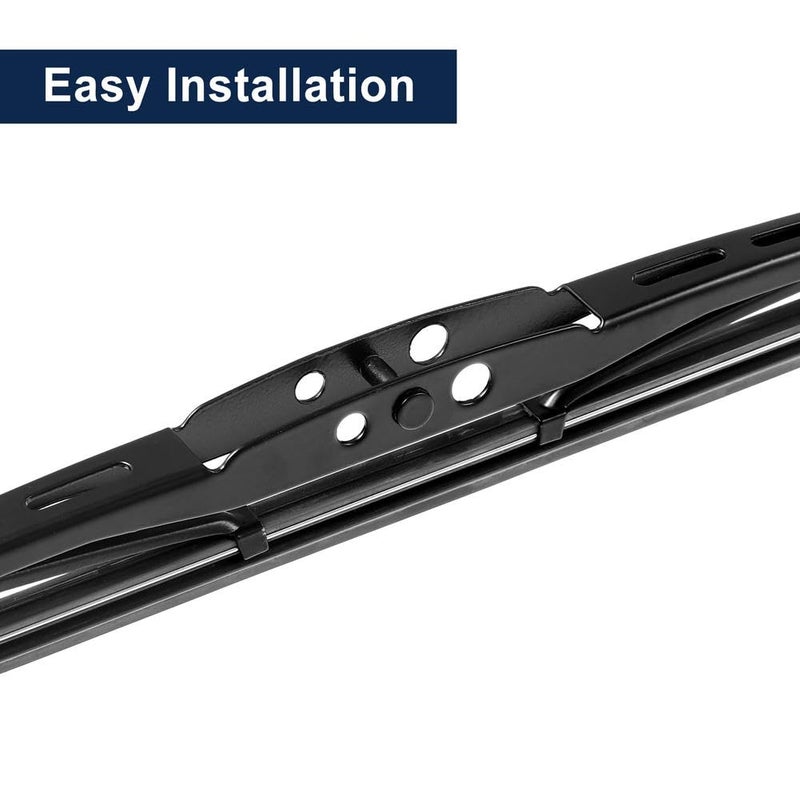Rear Wiper Arm Kit: Black Wiper Arm Replacement - Rear Wiper Blade Kit for Hatchback & Compact Car Automotive Wiper Parts - Image 4