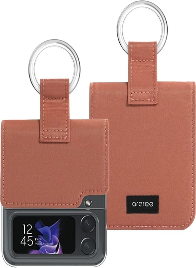 Araree AR10-01525E Ring Diary Cover For Galaxy Z Flip4 Indie Pink|1 year manufacturer warranty