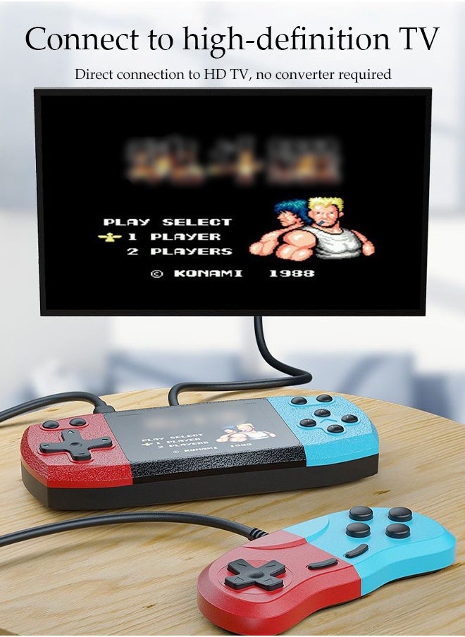 DUNISO Handheld Game Console，High Definition Color Screen Mini Portable Game Console，620 Classical Games，With 3.0 Inch Color Screen And Rechargeable Battery，Can Connect To TV  - Image 4