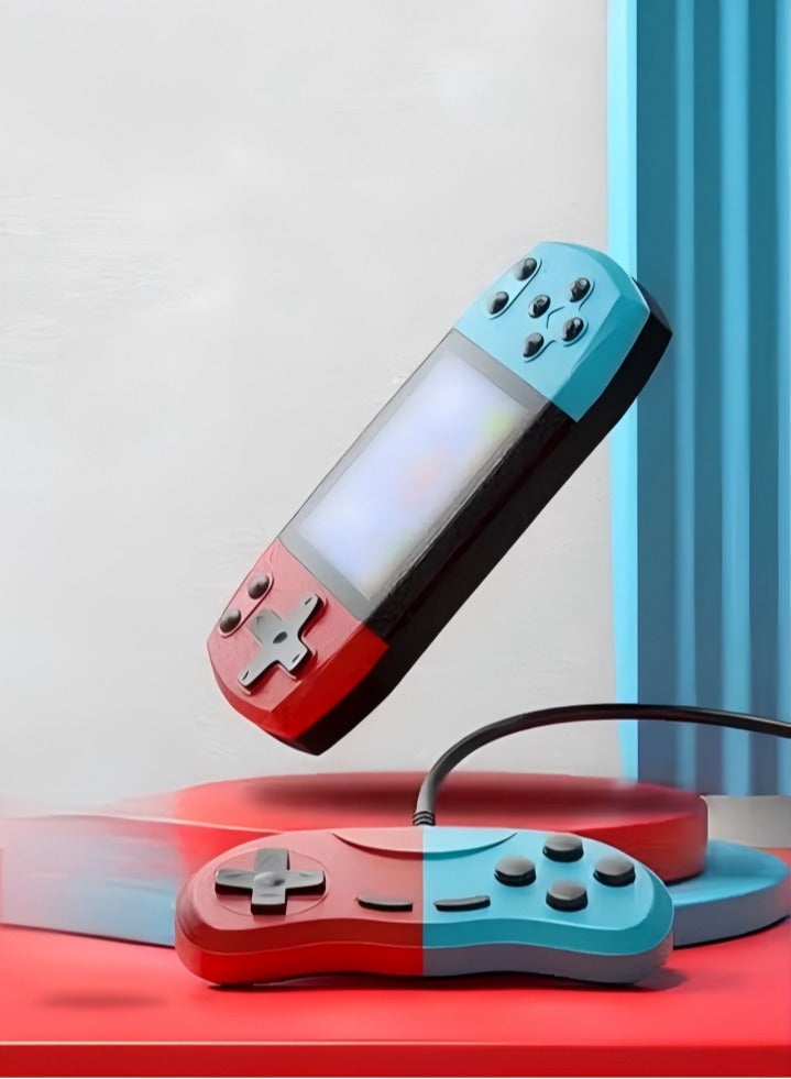 DUNISO وحدة تحكم ألعاب محمولة، شاشة ملونة عالية الدقة، وحدة ألعاب صغيرة محمولة، 620 لعبة كلاسيكية، مع شاشة ملونة بحجم 3.0 بوصة وبطارية قابلة للشحن، يمكن توصيلها بالتلفاز - Image 1