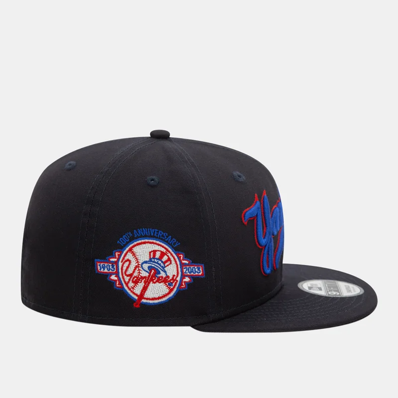 NEW ERA Men's MLB New York Yankees Wordmark Patch 9FIFTY Cap