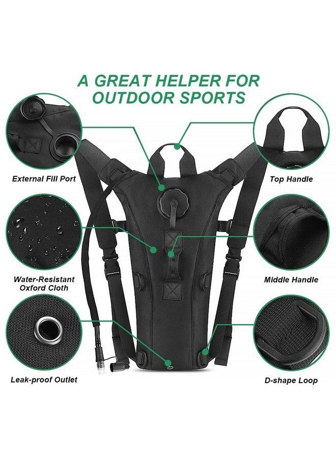 Proberos¬Æ Advanced 3L Hydration Backpack with Water Bladder - Tactical, Leak-Proof & BPA-Free, Ideal for Hiking, Biking & Running, Durable Oxford & Nylon Material, Insulated, Multi-Carry Options - Image 3