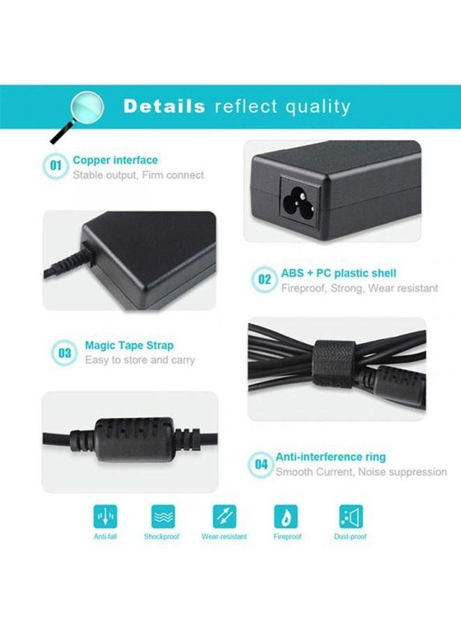 Generic - High quality laptop charger 19V 2.1A 40W - Socket size 2.5 * 0.7 mm Compatible with Asus devices - Image 1