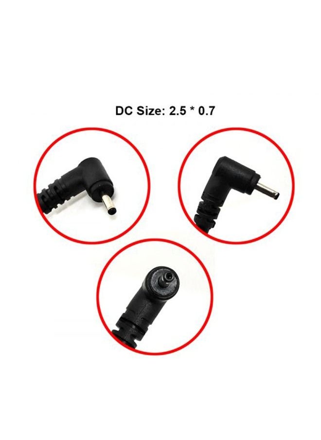 Generic - High quality laptop charger 19V 2.1A 40W - Socket size 2.5 * 0.7 mm Compatible with Asus devices - Image 1