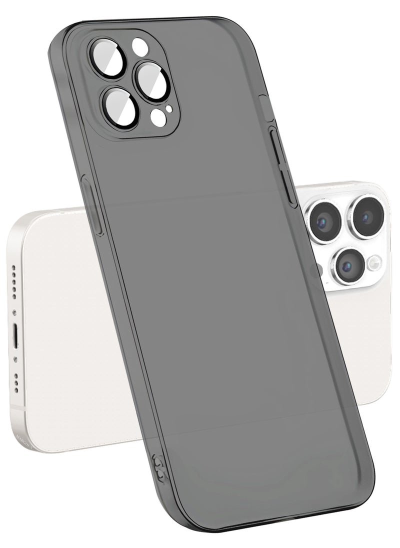 CATANES (for iPhone 14 Pro) 3Packs Case Cover Air Skin Series Back Cover Sturdy Durable Thin Case Drop Protection Cover - Transparent Grey  - Image 2