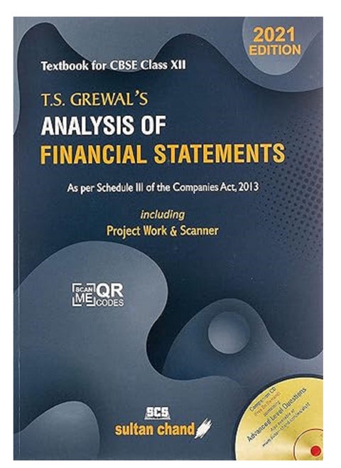 T.S. Grewal's Analysis of Financial Statements: Textbook for CBSE Class 12