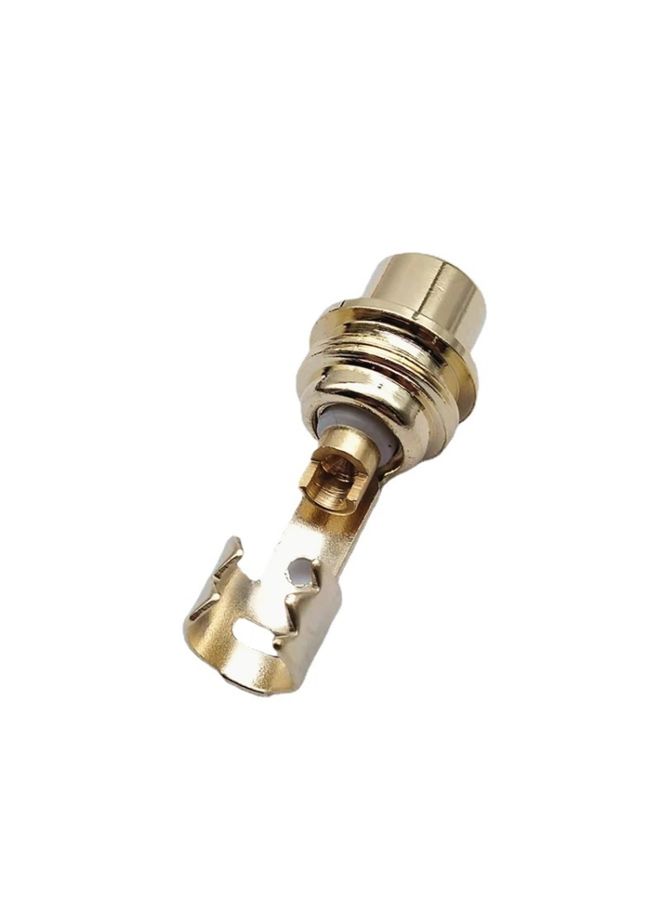 BURAQ 10pcs AV Audio Plug RCA Lotus Female Plug With Clip(M11x0.75mm)  - Image 2