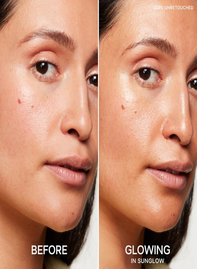 Saie Glowy Super Gel Trio - Mini Starglow, Sunglow & Roseglow (0.5 oz Each) - Hydrating Makeup Primers & Illuminating Serums with Vitamin C + Squalane for Dewy, Radiant Skin - Image 3