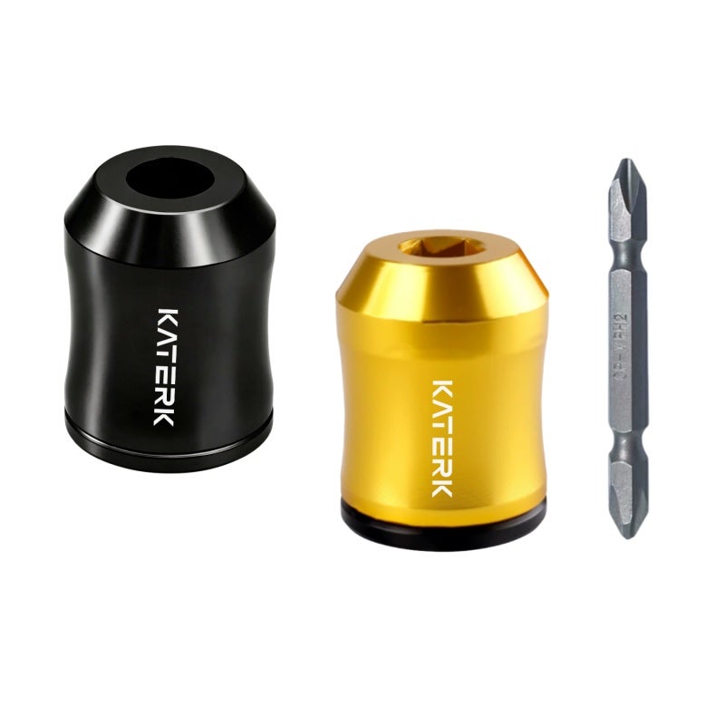 Katerk Magnetizer: 2-In-1 Magnetic Screw Holder - Upgraded Double Magnet Strength, Universal 3-In-1 Compatibility, Time-Saving Screw Loss Prevention for Diyers, Professionals, Home Repair, Workshop Projects - Image 1