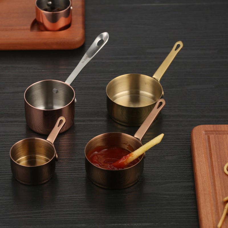 2 pcs 55ML Stainless Steel Seasoning Bowl Convenient Household Sauce cup - Image 2