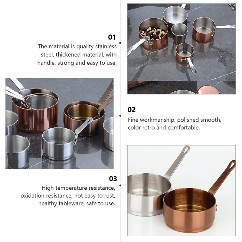 2 pcs 55ML Stainless Steel Seasoning Bowl Convenient Household Sauce cup - Image 5