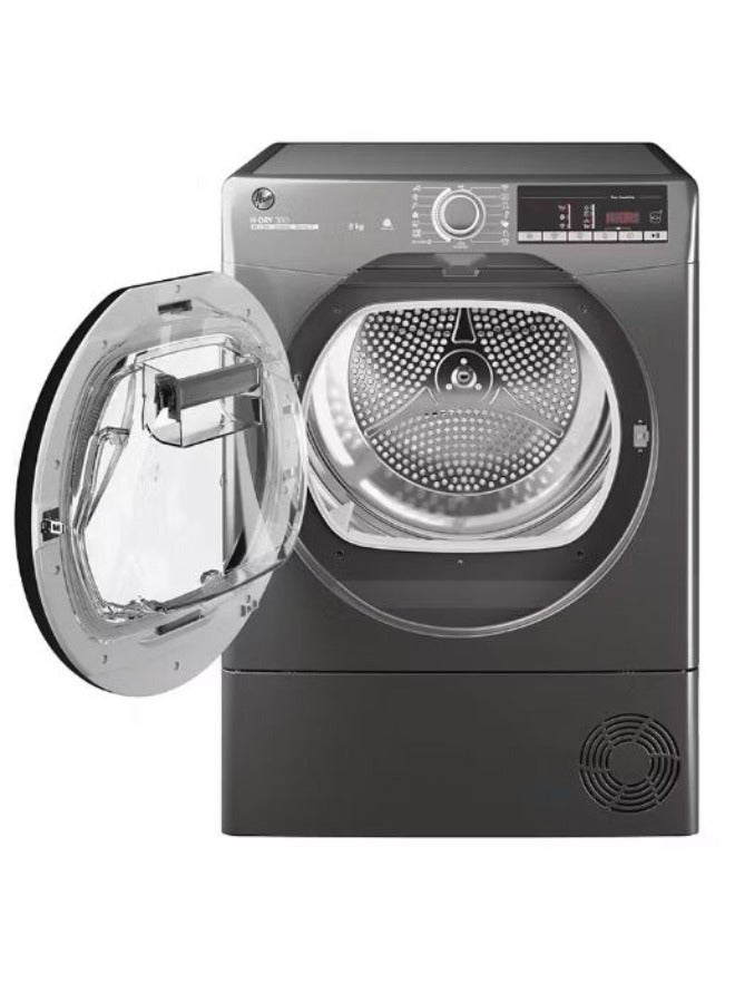 هوفر Tumble Dryer Front Loading 8 Kg Silver HLEC8TCER-ELA HLEC8TCER-ELA Silver - Image 2