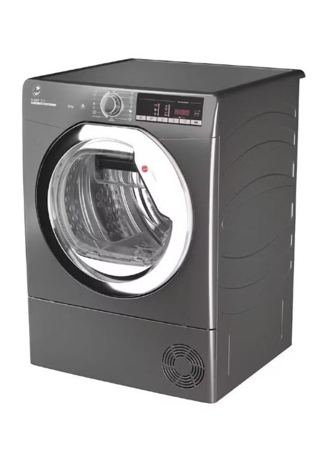 هوفر Tumble Dryer Front Loading 8 Kg Silver HLEC8TCER-ELA HLEC8TCER-ELA Silver - Image 3