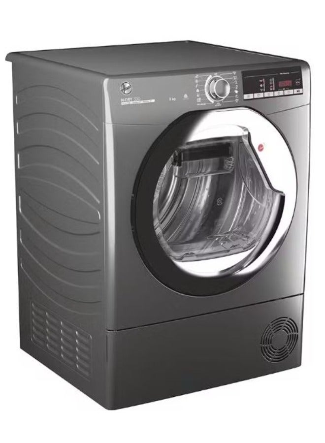 هوفر Tumble Dryer Front Loading 8 Kg Silver HLEC8TCER-ELA HLEC8TCER-ELA Silver - Image 4