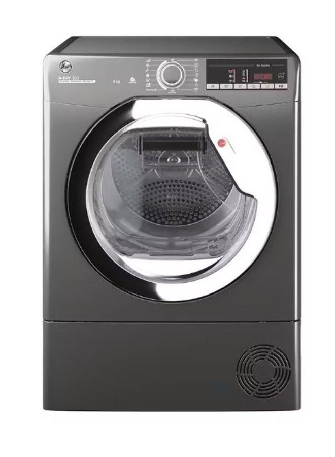 هوفر Tumble Dryer Front Loading 8 Kg Silver HLEC8TCER-ELA HLEC8TCER-ELA Silver - Image 1
