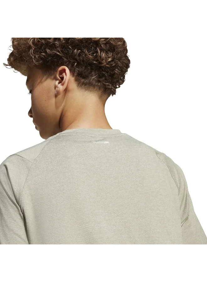 Adidas J Gt Pz Tee Beige T-Shirt (Short Sleeve) T-Shirts For Kids