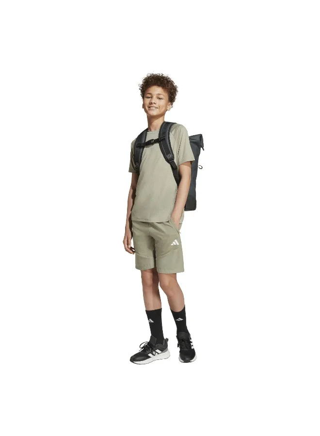 Adidas J Gt Pz Tee Beige T-Shirt (Short Sleeve) T-Shirts For Kids