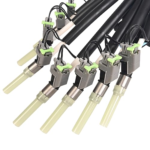 RLP FJ504 Spider Injector Fuel Injector Assembly Compatible with Cadillac Escalade C1500 C2500 C3500 K1500 K2500 K3500 Express GMC Savana 5.0L 5.7L V8 Replace# 19210687 93441235 - Image 4