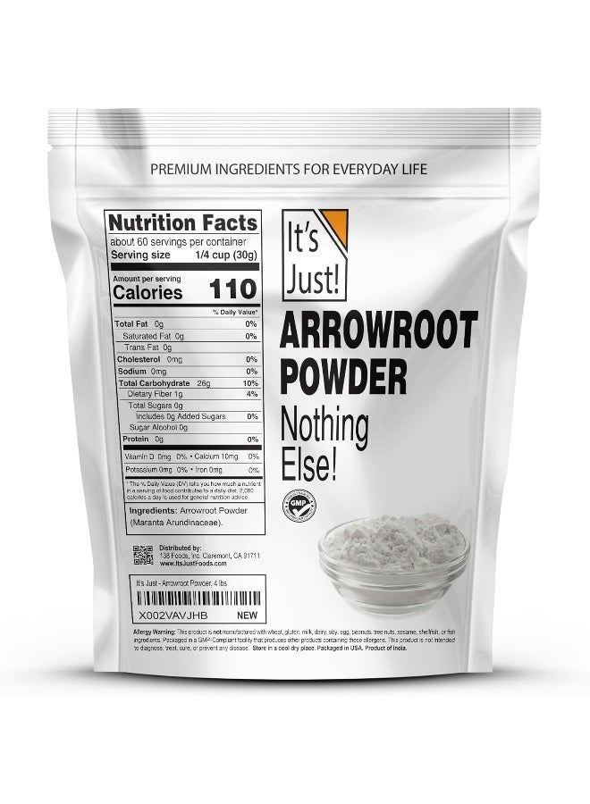 It's Just! Arrowroot Powder - Natural Thickener - Image 2