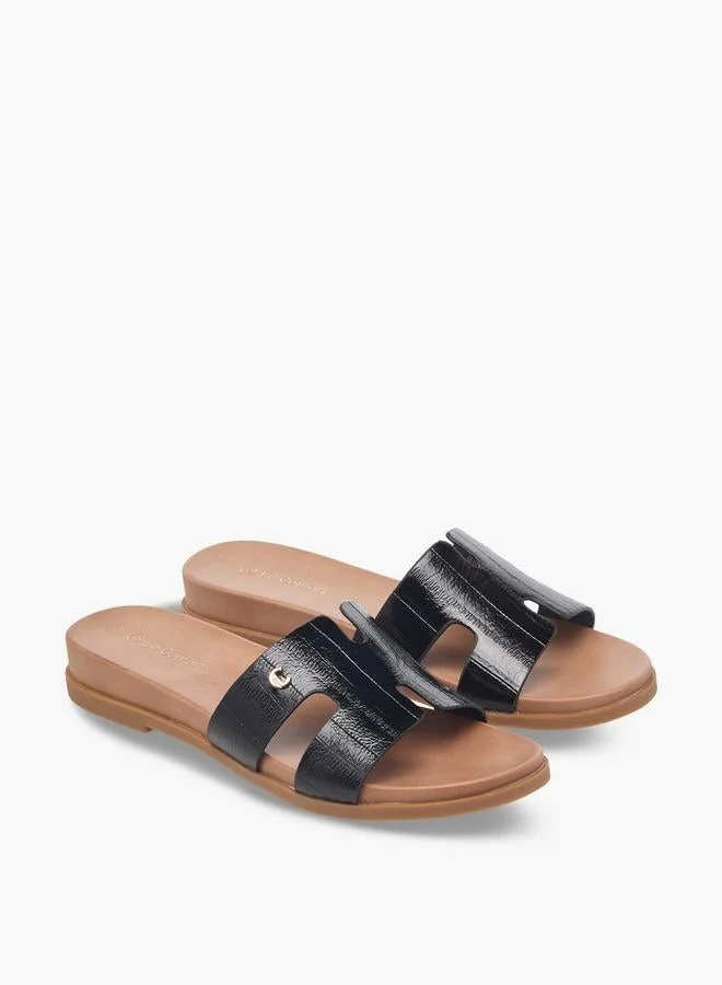 Le Confort BLACK Women Slip-On Sandals for Women | Best Price UAE
