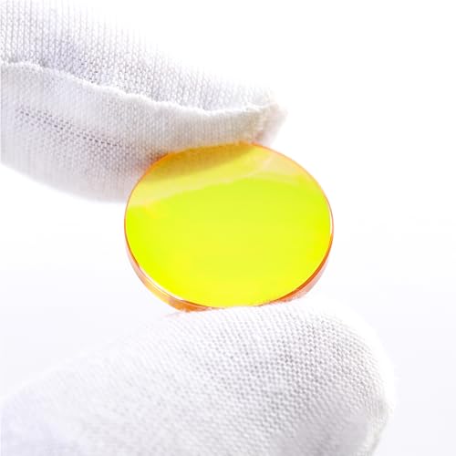 CNCOLETECH CO2 Laser Lens 20mm FL:2.5" or 63.5mm Laser Mirror CVD ZnSe Focus Focal Lens for CO2 Laser Engraving Cutting Engraver/Cutter 40W-200W - Image 2