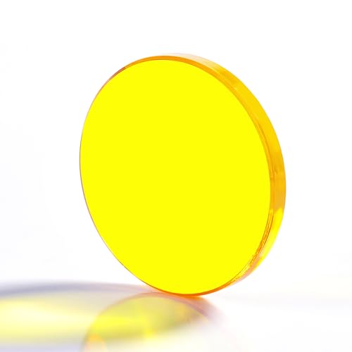 CNCOLETECH CO2 Laser Lens 20mm FL:2.5" or 63.5mm Laser Mirror CVD ZnSe Focus Focal Lens for CO2 Laser Engraving Cutting Engraver/Cutter 40W-200W - Image 4