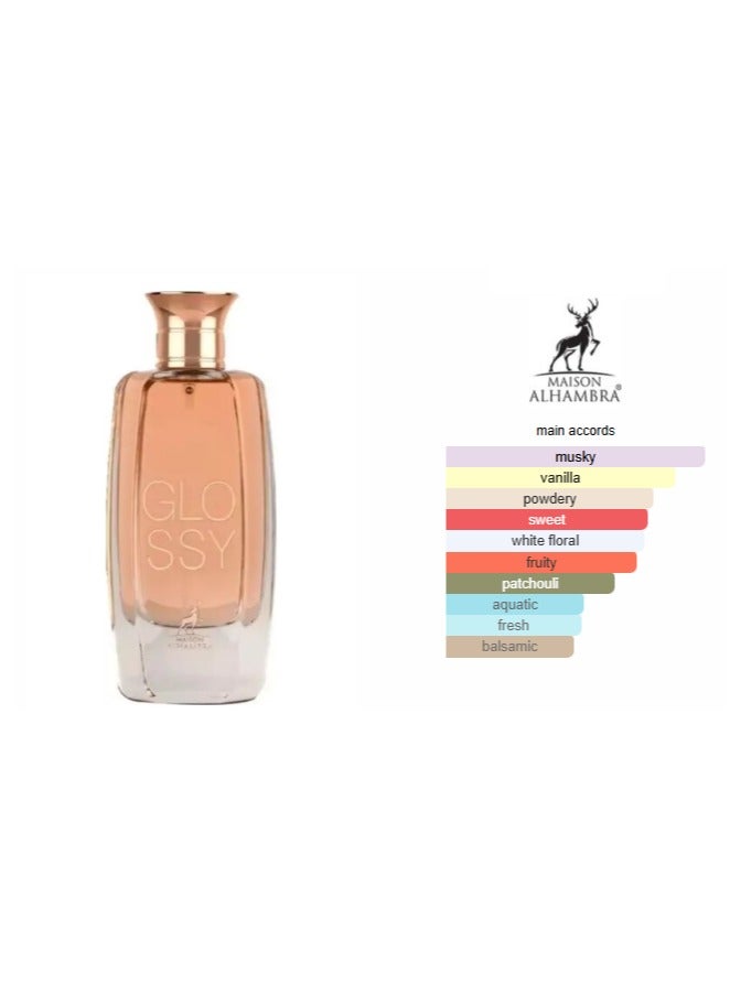MAISON ALHAMBRA Glossy Eau De Parfum For Women 100ml - Image 3