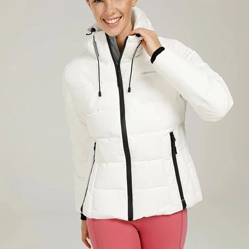 LUMBERJACK SN31 Apreski Coat Women's Coat - White