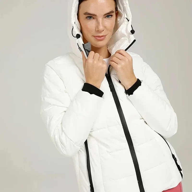 LUMBERJACK SN31 Apreski Coat Women's Coat - White