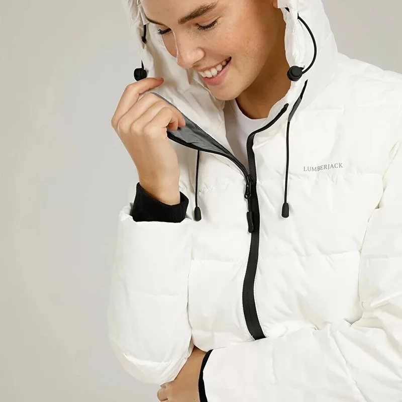 LUMBERJACK SN31 Apreski Coat Women's Coat - White