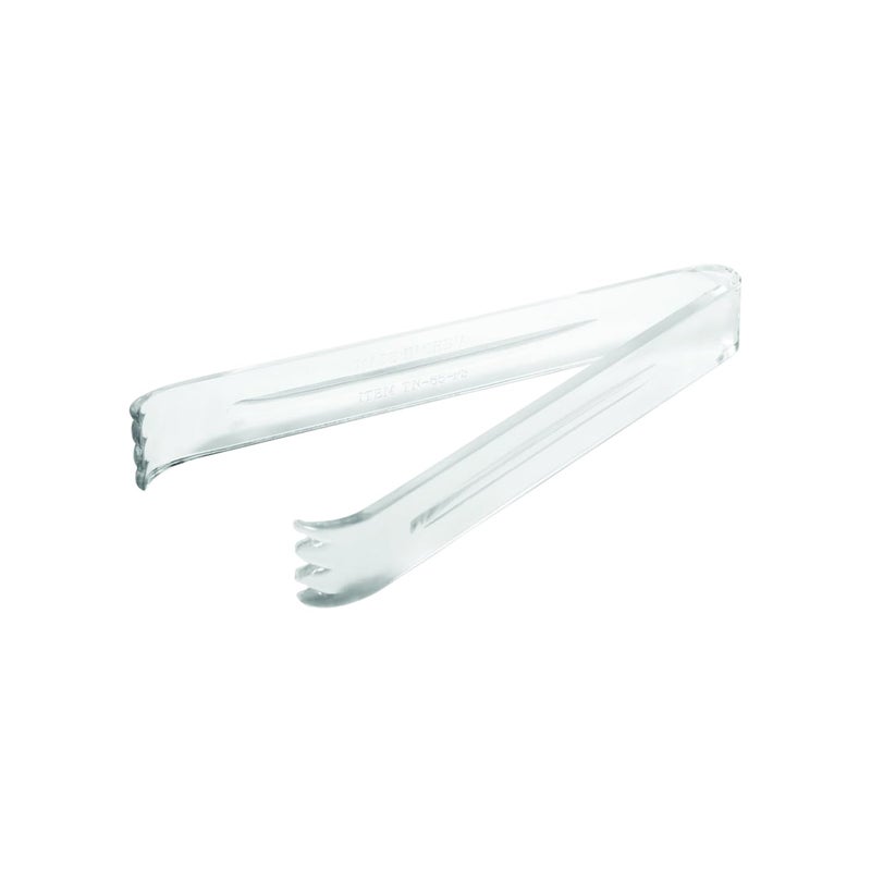 Party Essentials Party Essentials Plastic 65 Serving Tongs 4Count Clear 