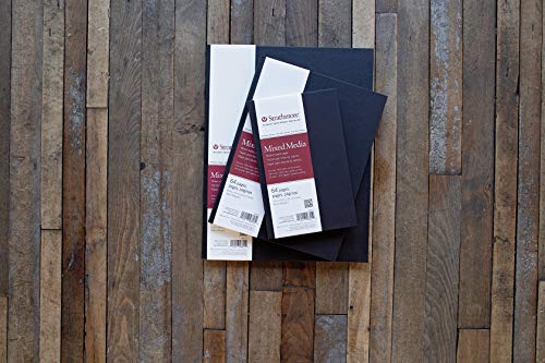 Strathmore Paper (566-5 500 Series Hardbound Mixed Media Art Journal, 5.5"x8.5", 32 Sheets - Image 3
