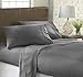 ienjoy Home ienjoy Home Embossed 4 Piece Sheet Set, Queen, Stripe Gray  - Image 2