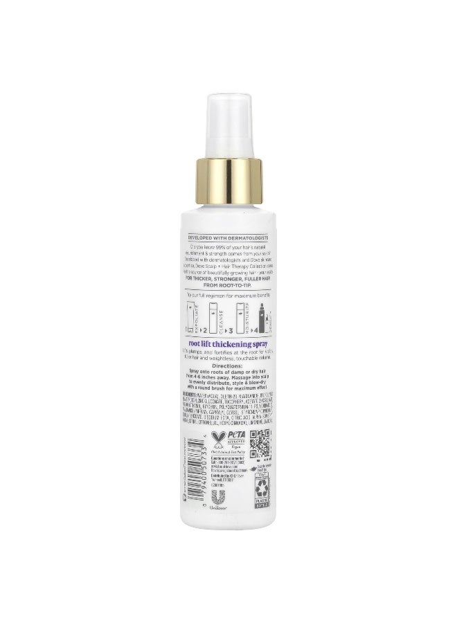 Dove, Scalp + Hair Therapy, Root Lift Thickening Spray, 5 fl oz (147 ml) - Image 2