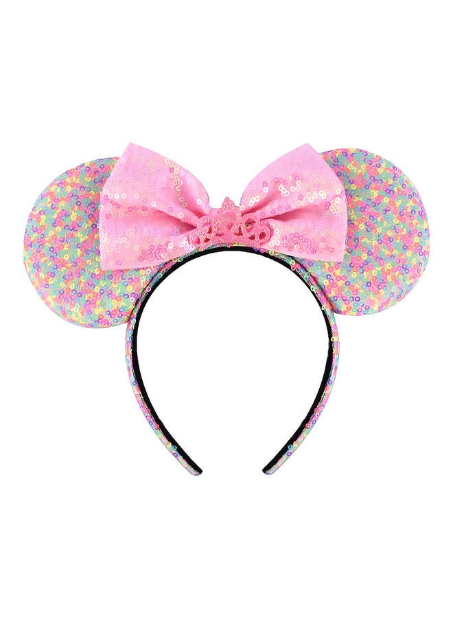 NIBEMINENT Mickey Mouse Ears Cartoon Hairband Multicolour 23.5x22cm - Image 1