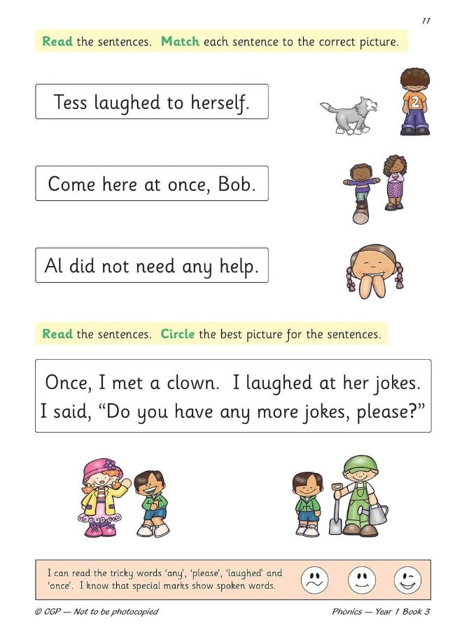 KS1 English Targeted Practice Book: Phonics - Year 1 Book 3 - Image 5
