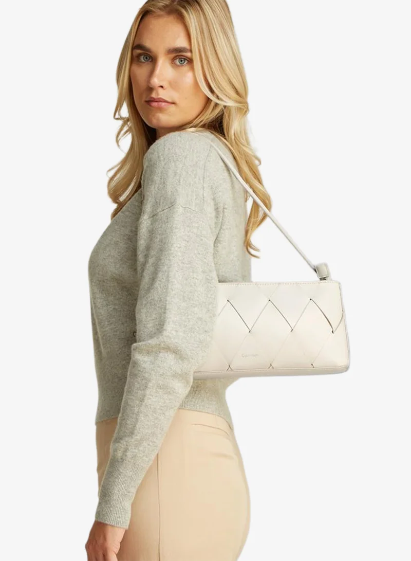 CALVIN KLEIN ELONGATED SHOULDER BAG