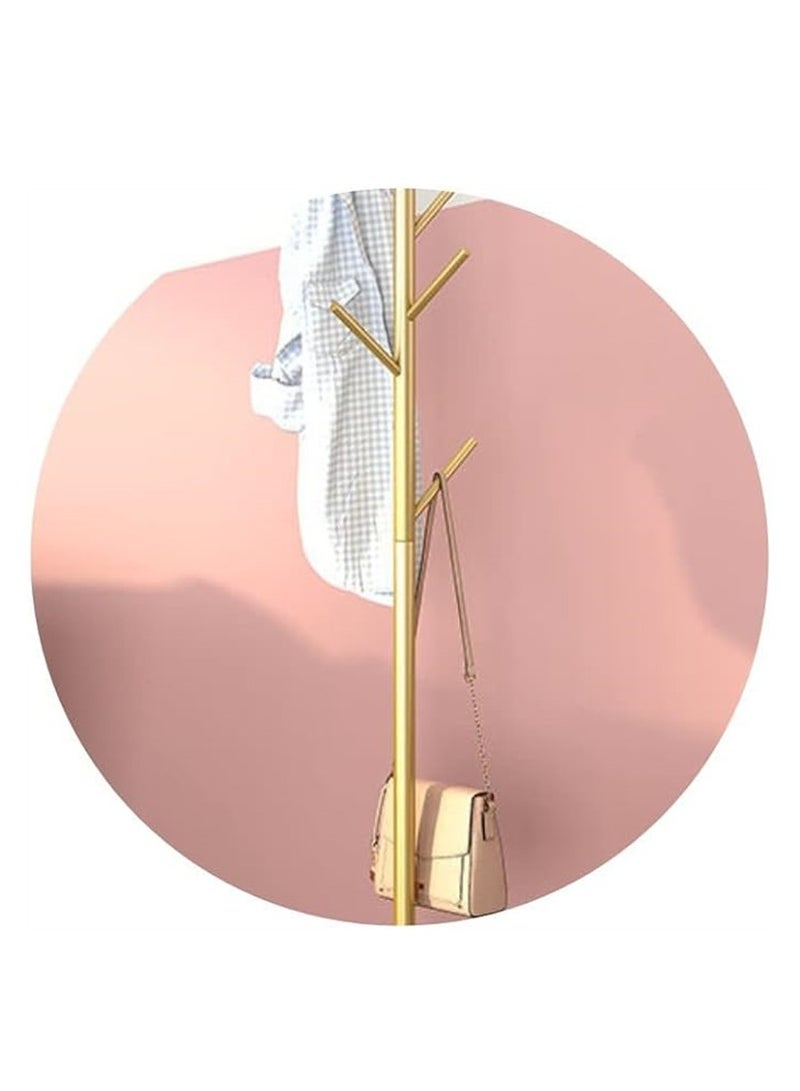 Clothes Rack Stand Coat Tree Hat Handbag Hanger Freestanding Sturdy Metal Organizer Rack  - Image 5
