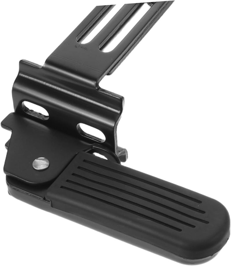 VOSAREA Foldable Front Footrest for Motorcycle and Road Bike, Iron Material Foot Pegs with Enhanced Riding Comfort, for Long Rides and Leisure Cycling Outdoor Adventure - Image 3