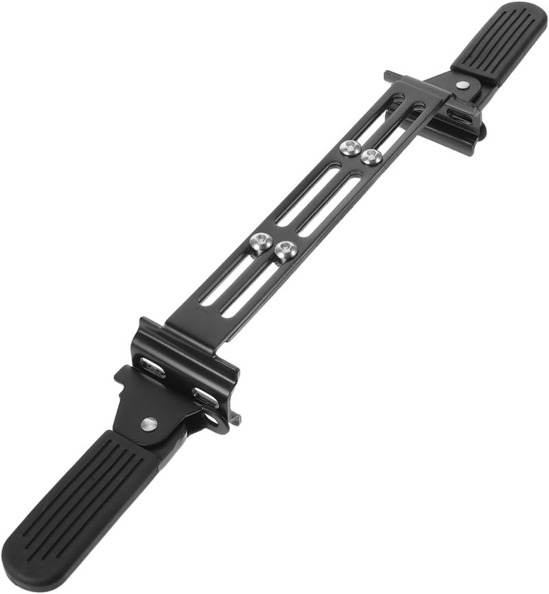 VOSAREA Foldable Front Footrest for Motorcycle and Road Bike, Iron Material Foot Pegs with Enhanced Riding Comfort, for Long Rides and Leisure Cycling Outdoor Adventure - Image 1