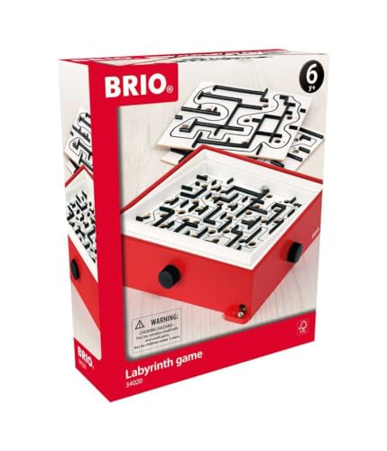 BRIO World 34020 Labyrinth Game + Extra Boards | Skill-Enhancing Puzzle | Engaging Activity for Kids & Teens | Promotes Cognitive Abilities - Image 4