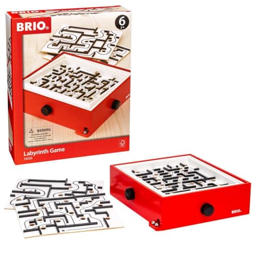 BRIO World 34020 Labyrinth Game + Extra Boards | Skill-Enhancing Puzzle | Engaging Activity for Kids & Teens | Promotes Cognitive Abilities - Image 5