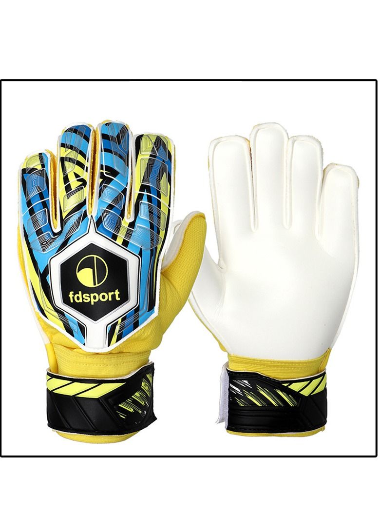 fdsport Finger Guard Goalkeeper Gloves Yellow - Image 1