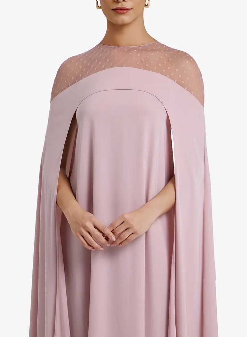 Chase  Off Shoulder Tiered Kaftan for Women | Best Price UAE